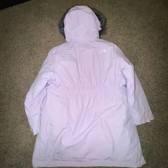 The North Face Arctic Women Waterproof Down Parka Lavender Plus Size 2X NEW $350